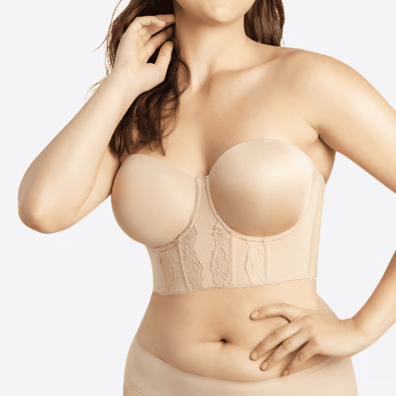 Sutiã Corset Modelador – Elegância e Sustentação [COMPRE 1 LEVE 2] + Alças Removíveis Grátis