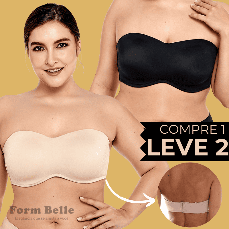 Sutiã Tomara que Caia Sync Comfort - Sustentação Ideal e Conforto sem Alças [COMPRE 1 LEVE 2] + BRINDES