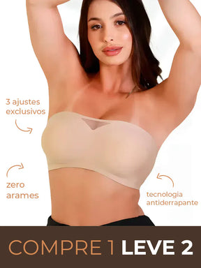 Sutiã Ultra Flex Antiderrapante - Compre 1 Leve 2